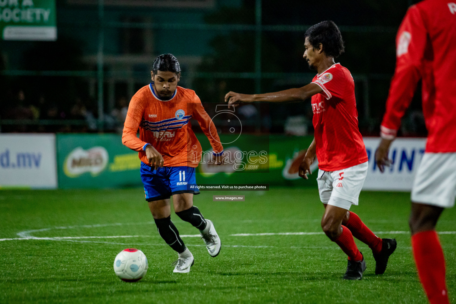 Stelco Club vs Raajje Online Club in Club Maldives Cup 2022 was held in Hulhumale', Maldives on Wednesday, 19th October 2022. Photos: Hassan Simah/ images.mv