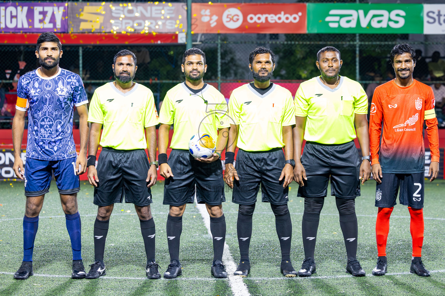 L Gan vs L Mundoo in Atoll Round Semi-Final on Day 22 of Golden Futsal Challenge 2025 was held on Sunday , 26th January 2025, in Hulhumale', Maldives.
Photos: Ismail Thoriq / images.mv