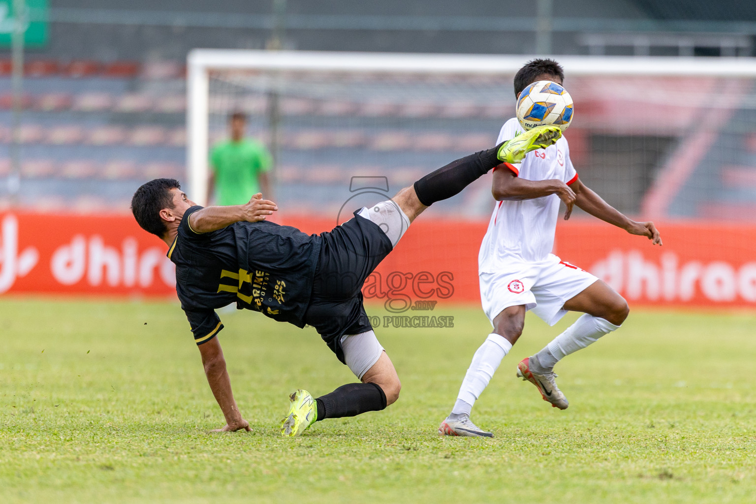 Club Eagles vs Buru Sports Club in Dhivehi Premier League 2025/26 held in National Football Stadium, Male', Maldives on Wednesday, 24th September 2025. Photos: Mohamed Mahfooz Moosa / Images.mv