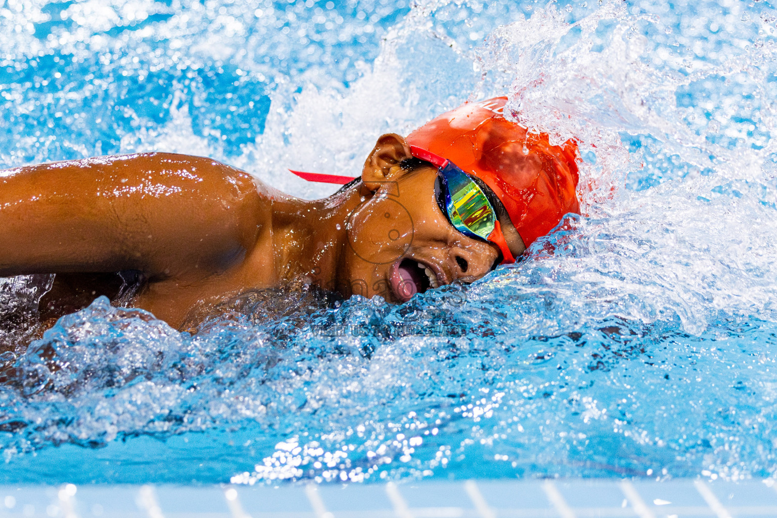 Day 3 of National Swimming Competition 2024 held in Hulhumale', Maldives on Sunday, 15th December 2024. Photos: Nausham Waheed/ images.mv