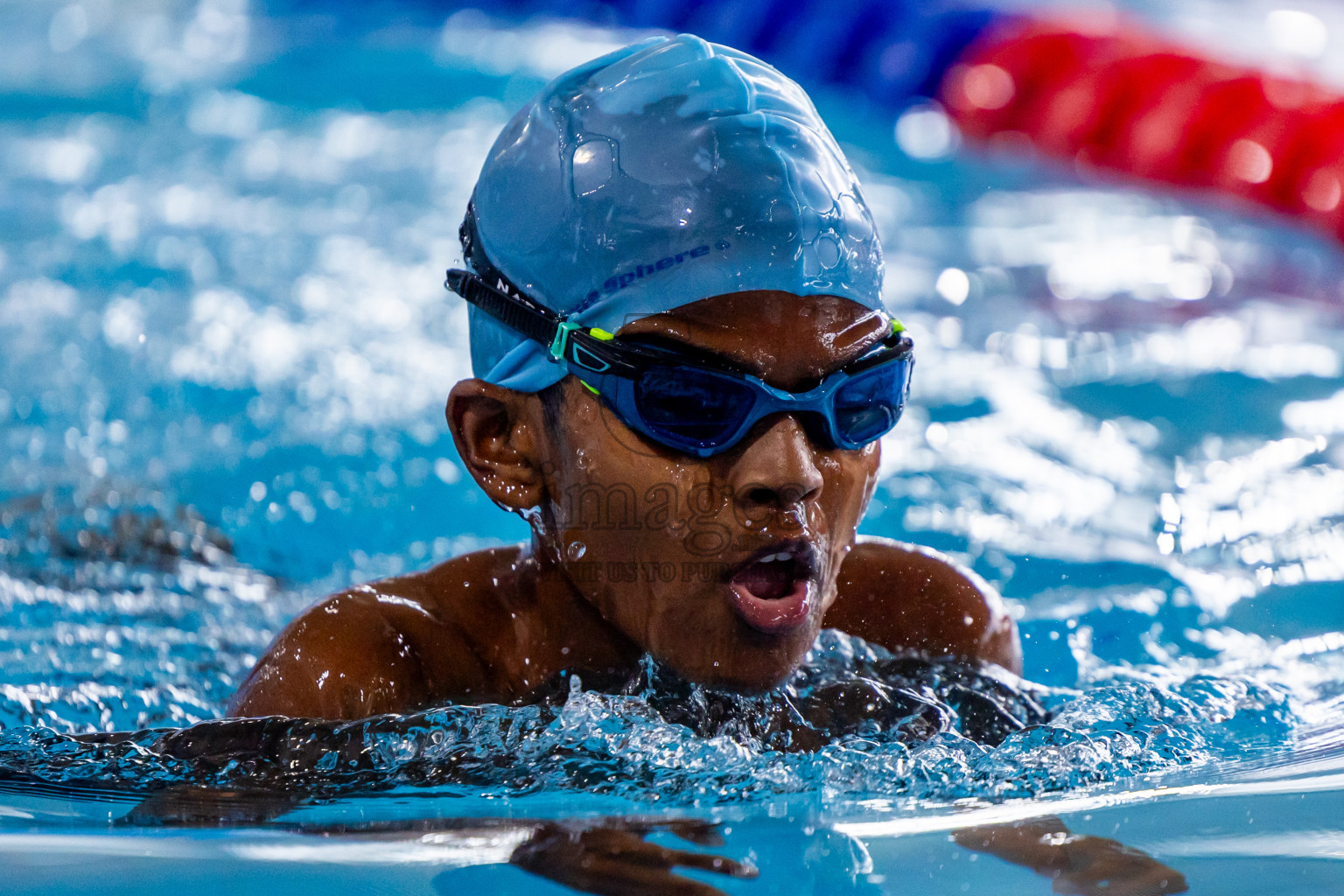 Day 3 of 20th BMLInter-school Swimming Competition 2024 held in Hulhumale', Maldives on Monday, 14th October 2024. Photos: Nausham Waheed / images.mv