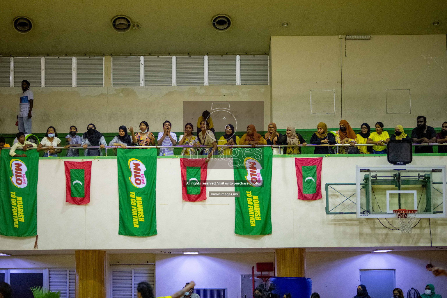 Kulhudhuffushi Youth & R.C vs Club Matrix in the Finals of Milo National Netball Tournament 2021 held on 4th December 2021 in Male', Maldives Photos: Ismail Thoriq, Maanish / images.mv