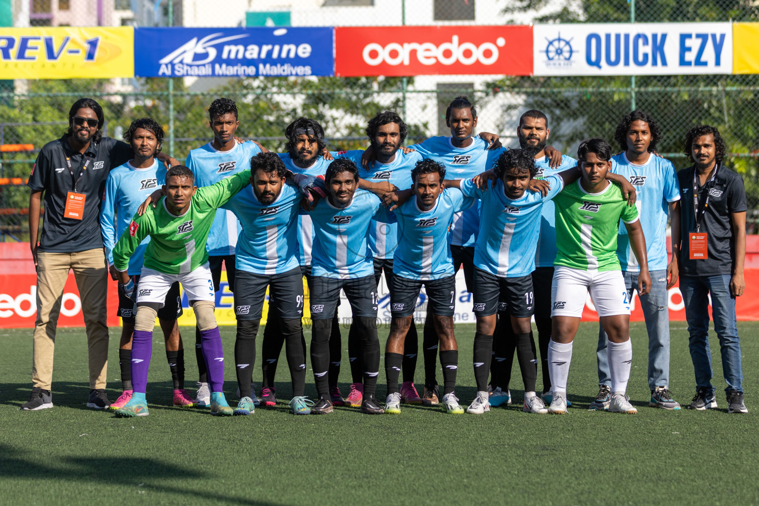 F Nilandhoo vs F Feeali in Day 20 of Golden Futsal Challenge 2024 was held on Saturday , 3rd February 2024 in Hulhumale', Maldives Photos: Nausham Waheed / images.mv