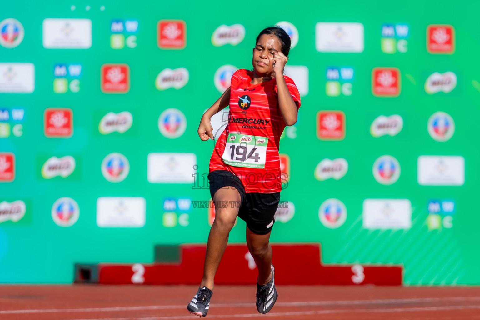 Day 1 of 12th Milo Association Championships was held in Ekuveni Track at Male', Maldives on Thursday, 24th April 2025. Photos: Nausham Waheed / images.mv