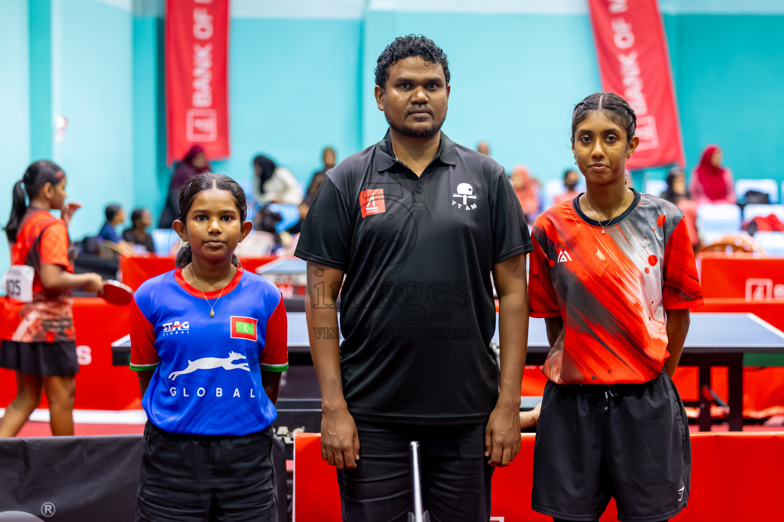 Day 3 of BML 63rd National Table Tennis Tournament 2025 was held on Wednesday, 27th August 2025 in Male' TT Hall, Male', Maldives. Photos: Nausham Waheed / images.mv