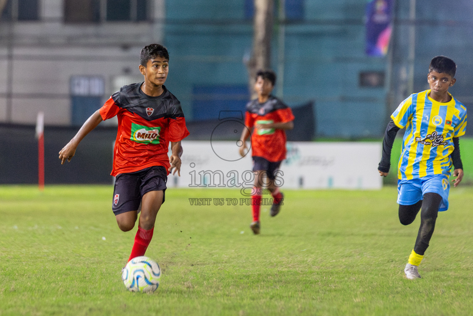 TC vs Valencia  (U12) in Day 5 of Dhivehi Youth League 2024 held at Henveiru Stadium on Friday 29th November 2024. Photos: Shuu Abdul Sattar/ Images.mv