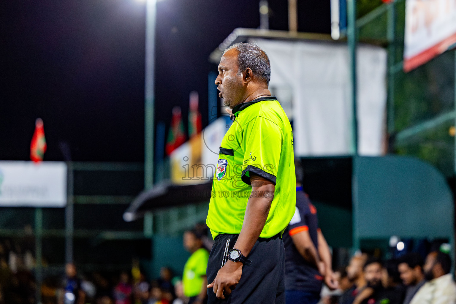 Dhiraagu vs RRC in Quarter Finals of Club Maldives Cup 2024 held in Rehendi Futsal Ground, Hulhumale', Maldives on Friday, 11th October 2024. Photos: Nausham Waheed / images.mv