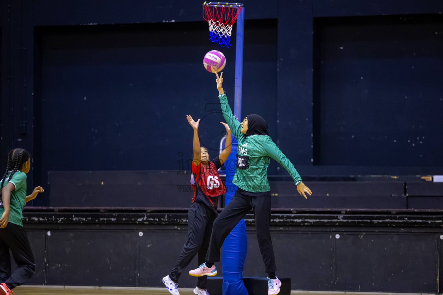 Day 13 of 26th Inter-School Netball Tournament 2025 was held in Social Center Indoor Hall on Saturday, 1st November 2025. Photos: Ismail Thoriq / images.mv