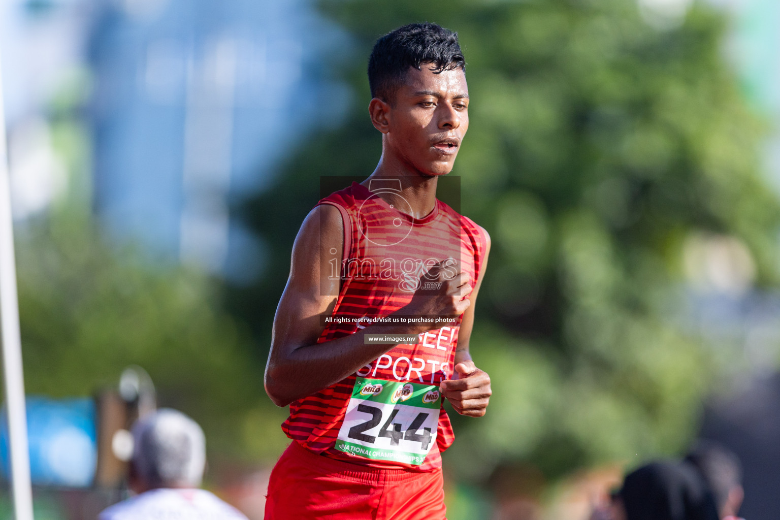 Day 2 of National Athletics Championship 2023 was held in Ekuveni Track at Male', Maldives on Saturday, 25th November 2023. Photos: Nausham Waheed / images.mv