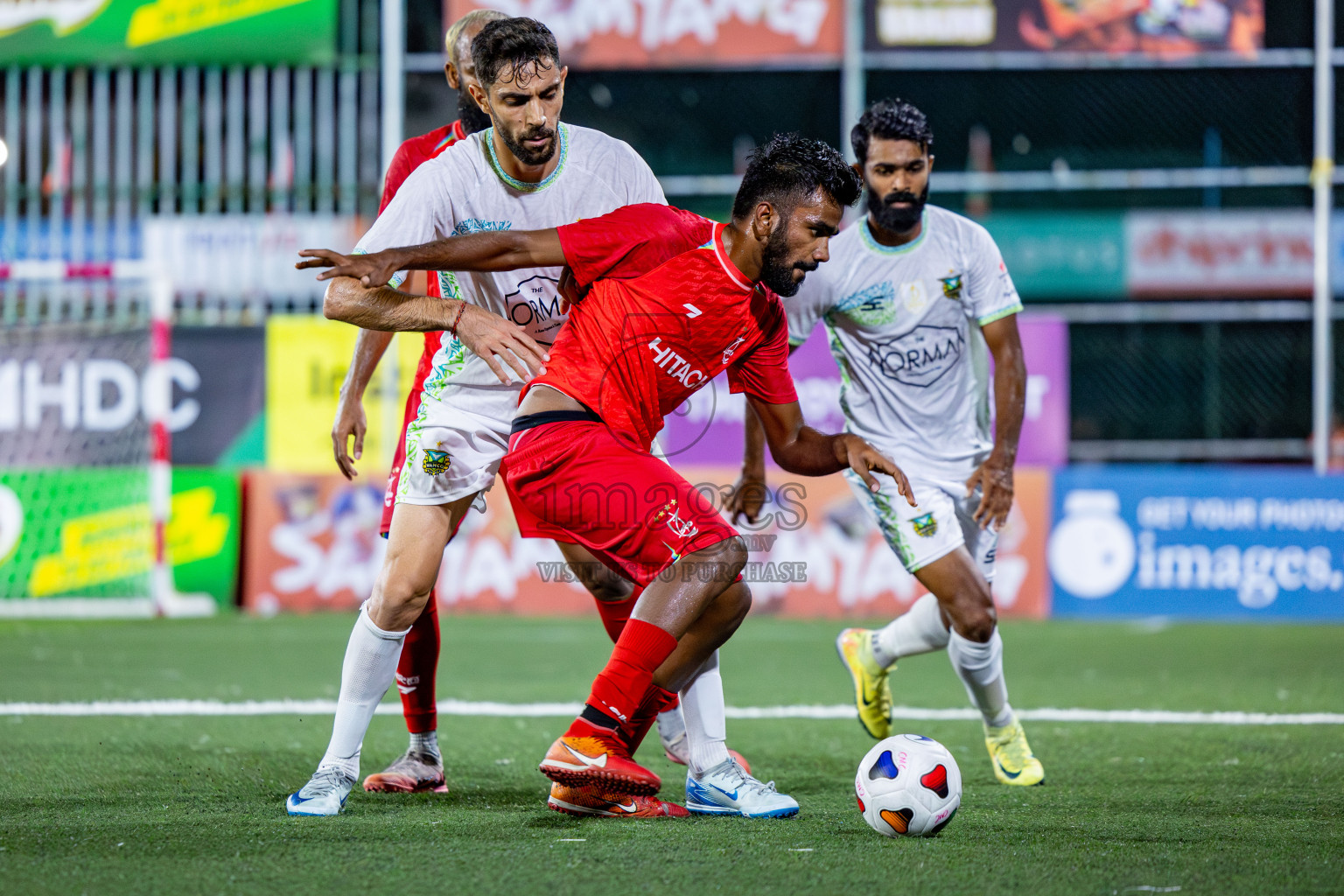 STO RC vs Club WAMCO in Round of 16 of Club Maldives Cup 2024 held in Rehendi Futsal Ground, Hulhumale', Maldives on Monday, 7th October 2024. Photos: Nausham Waheed / images.mv