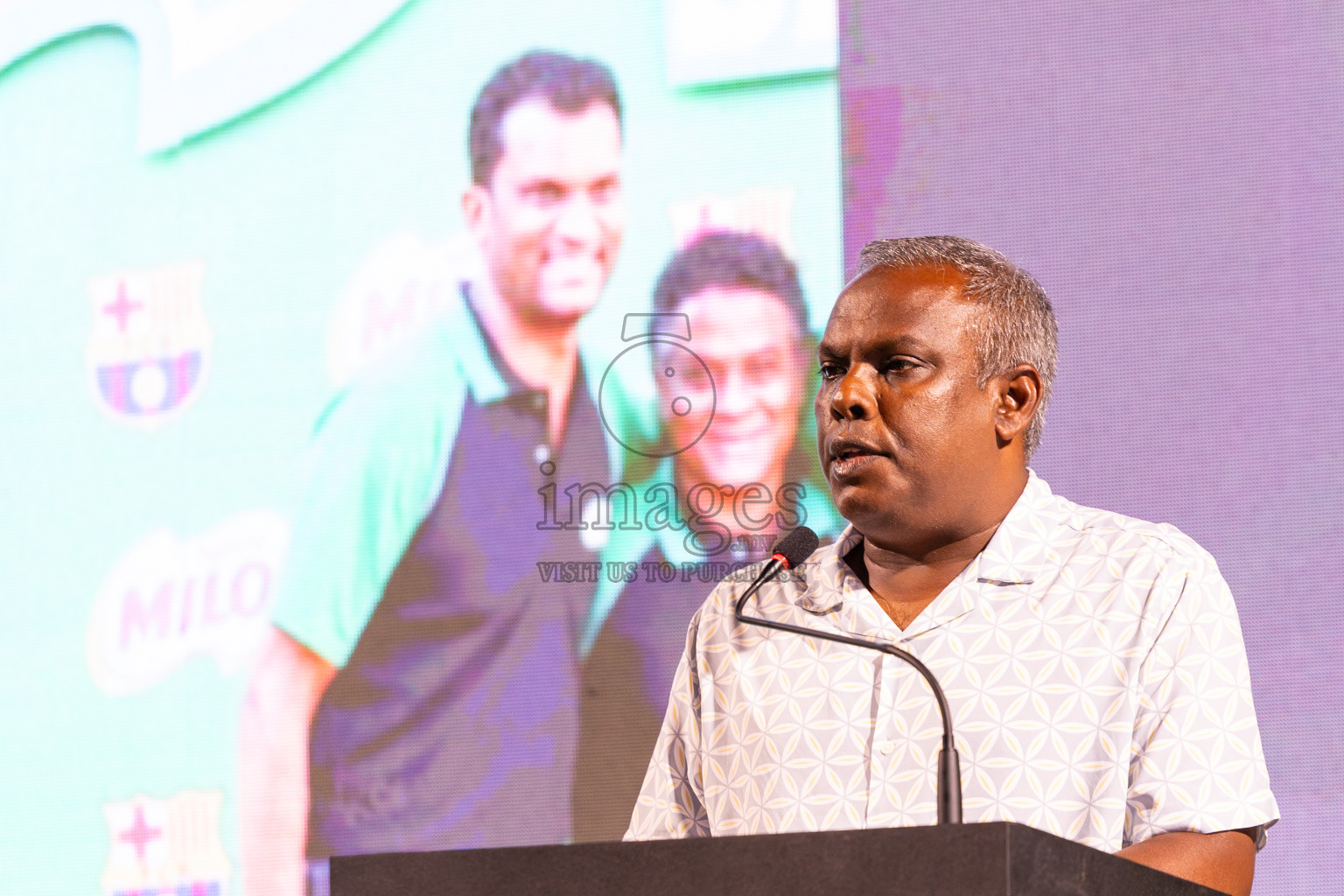 Inaugural Event of MILO SVAM Juniors 2025 (U8) was held at National Football Stadium, Male', Maldives on Monday, 23rd June 2025. Photos: Ismail Thoriq / images.mv