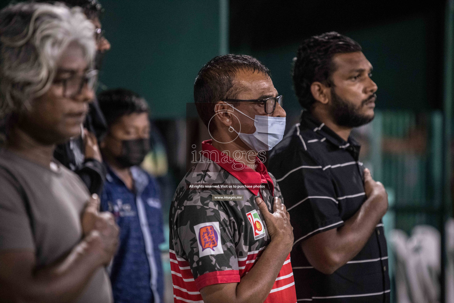 Team FSM vs Club HDC in the Quarter Finals of Club Maldives 2021 held at Hulhumale;, on 12th December 2021 Photos: Nausham Waheed