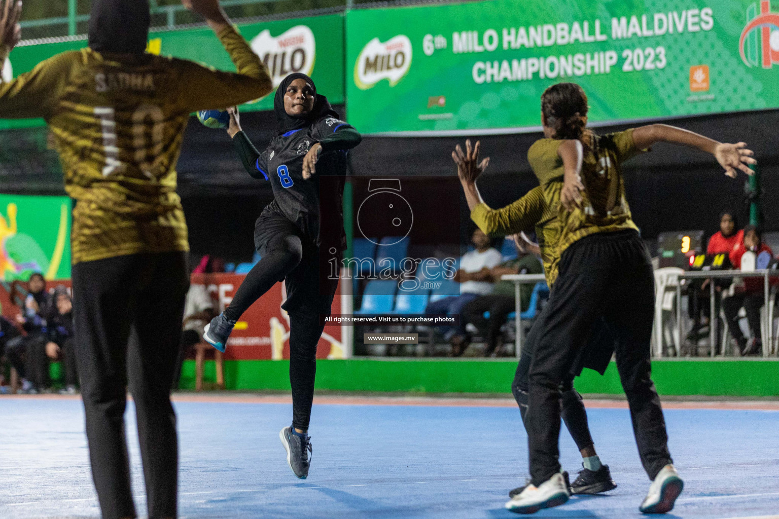 Day 12th of 6th MILO Handball Maldives Championship 2023, held in Handball ground, Male', Maldives on 1st June 2023 Photos: Shuu/ Images.mv