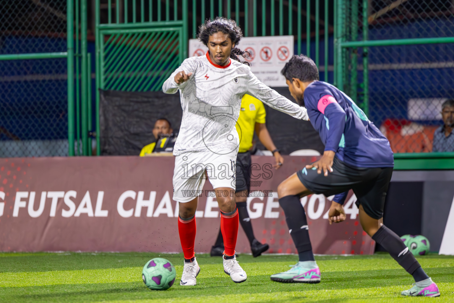 Nova SC vs Anakee SC in Day 9 of BG Futsal Challenge 2024 was held on Wednesday, 20th March 2024, in Male', Maldives
Photos: Ismail Thoriq / images.mv