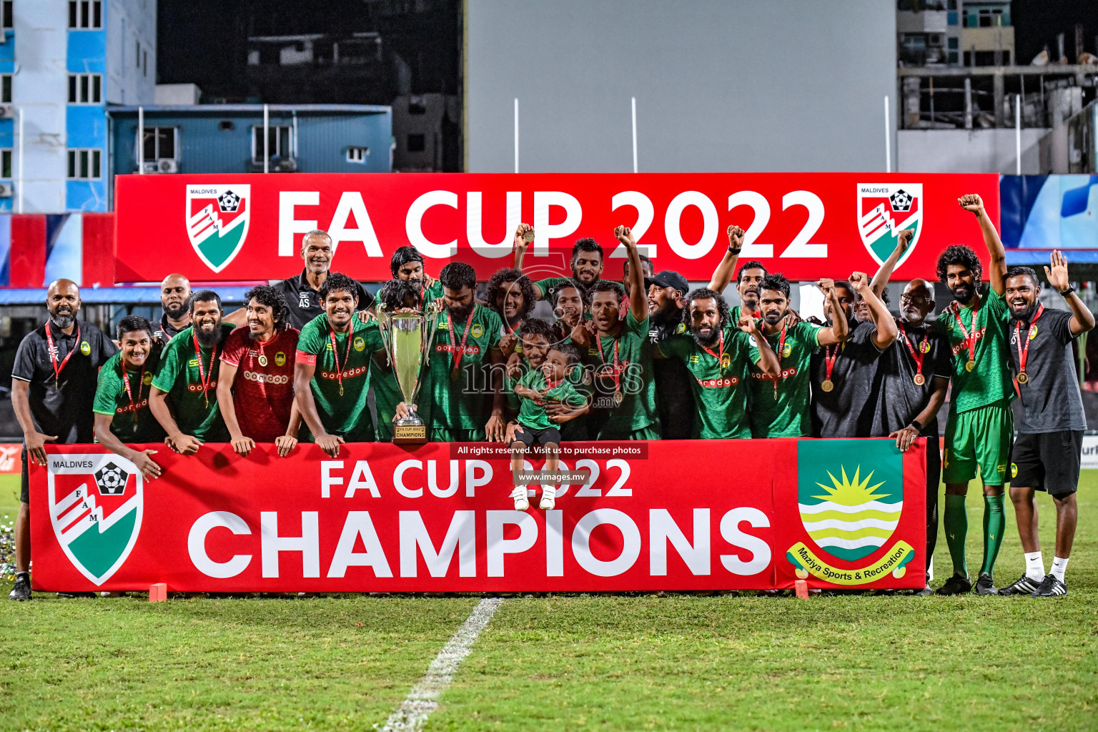 Maziya Sports & RC vs Club Valencia in the Finals of FA Cup 2022 on 22nd Aug 2022, held in National Football Stadium, Male', Maldives Photos: Nausham Waheed / Images.mv