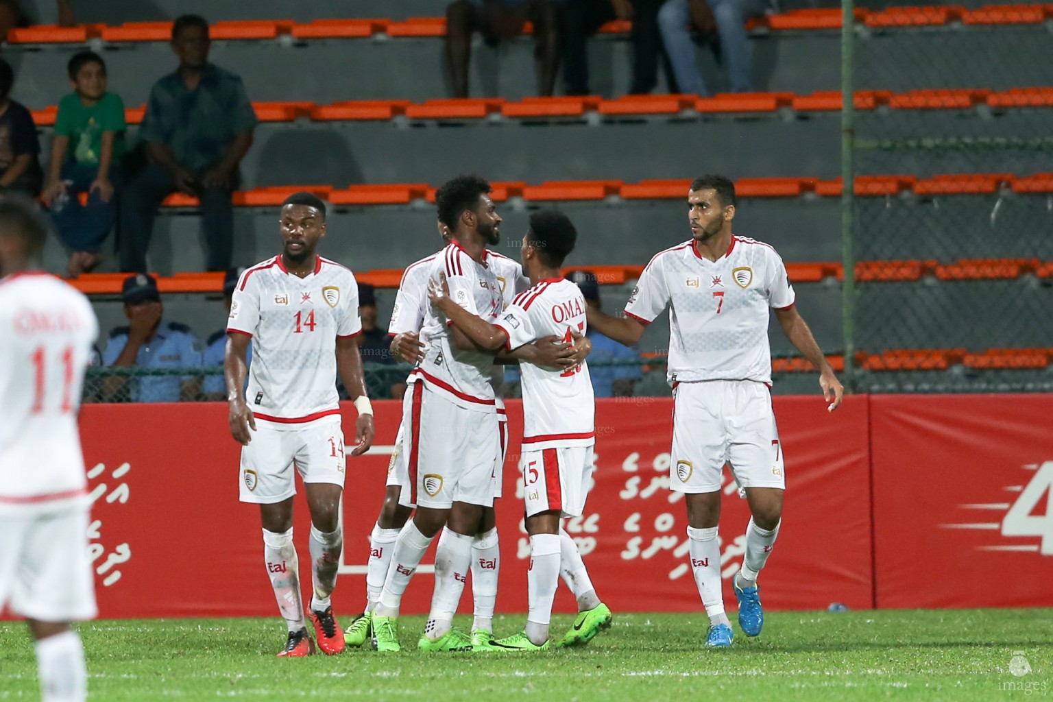 Asian Cup Qualifier between Maldives and Oman in National Stadium, on 10 October 2017 Male' Maldives. ( Images.mv Photo: Abdulla Abeedh )