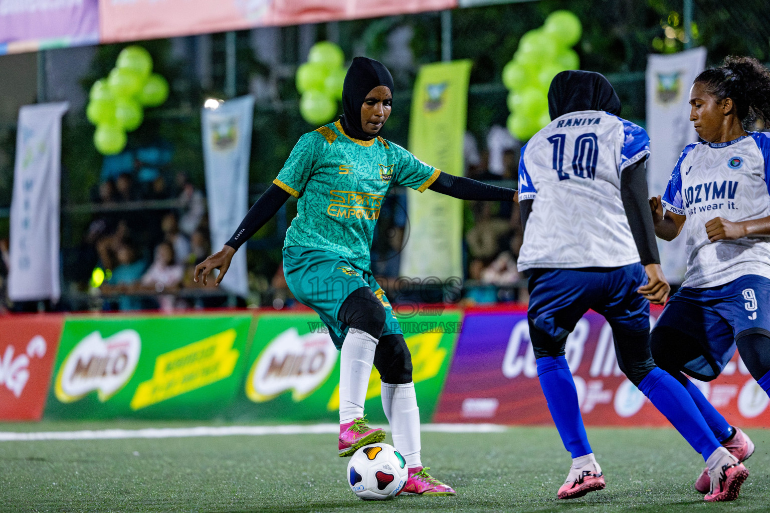 WAMCO vs POLICE CLUB in Eighteen Thirty 2024 2024 held in Rehendi Futsal Ground, Hulhumale', Maldives on Monday, 16th September 2024. Photos: Shu / images.mv