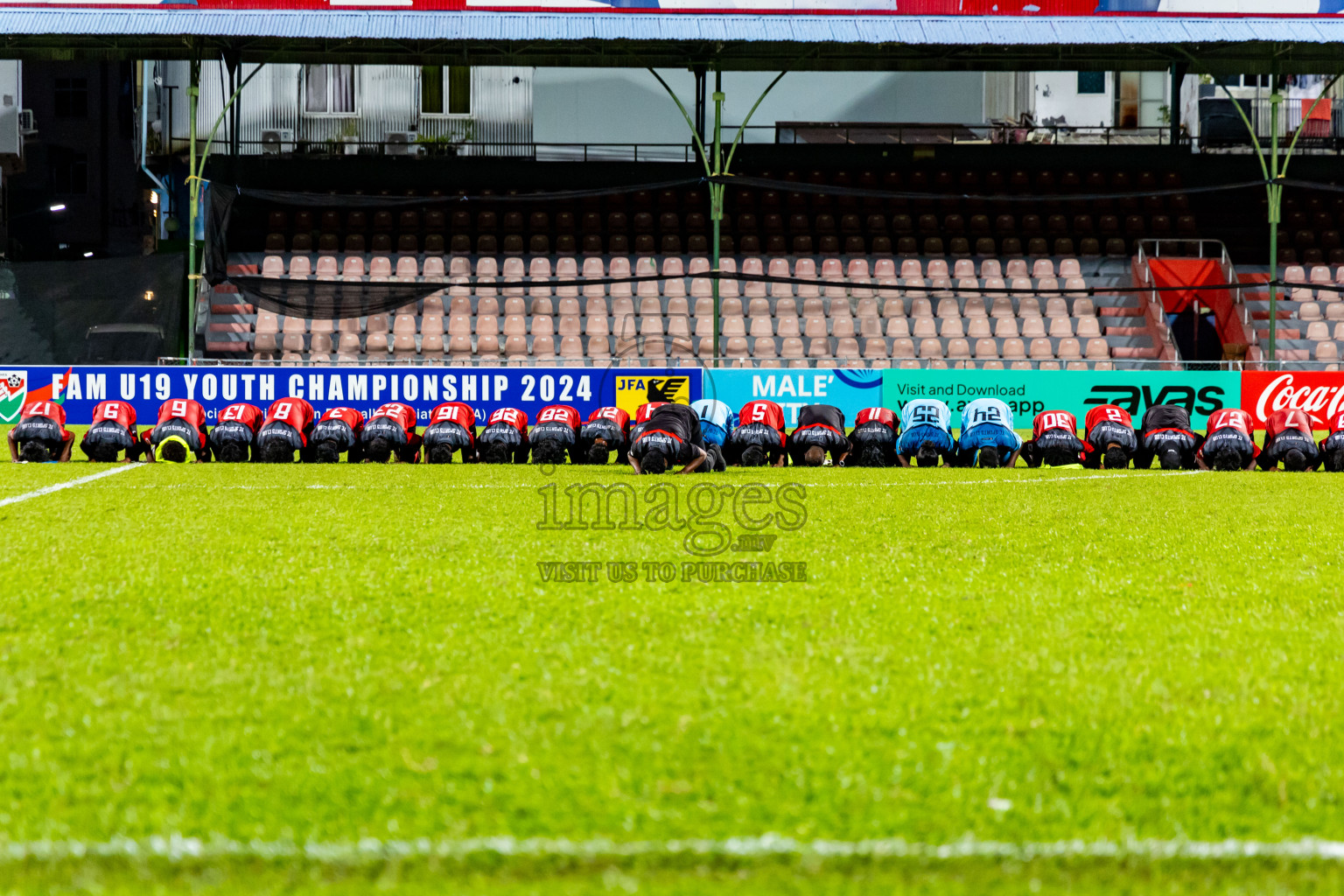 Maziya SRC vs United Victory in Day 7 of Under 19 Youth Championship 2024 was held at National Stadium in Male', Maldives on Monday, 27th June 2024. Photos: Nausham Waheed / images.mv