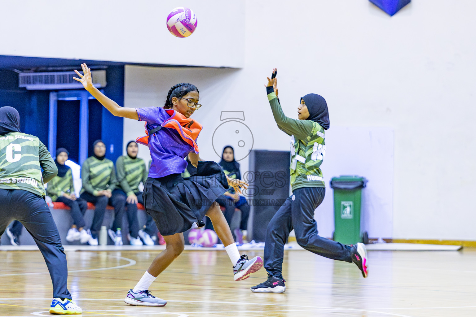 Finals of 26th Inter-School Netball Tournament 2025 was held in Social Center Indoor Hall on Saturday, 8th November 2025. Photos: Areef Adam / images.mv