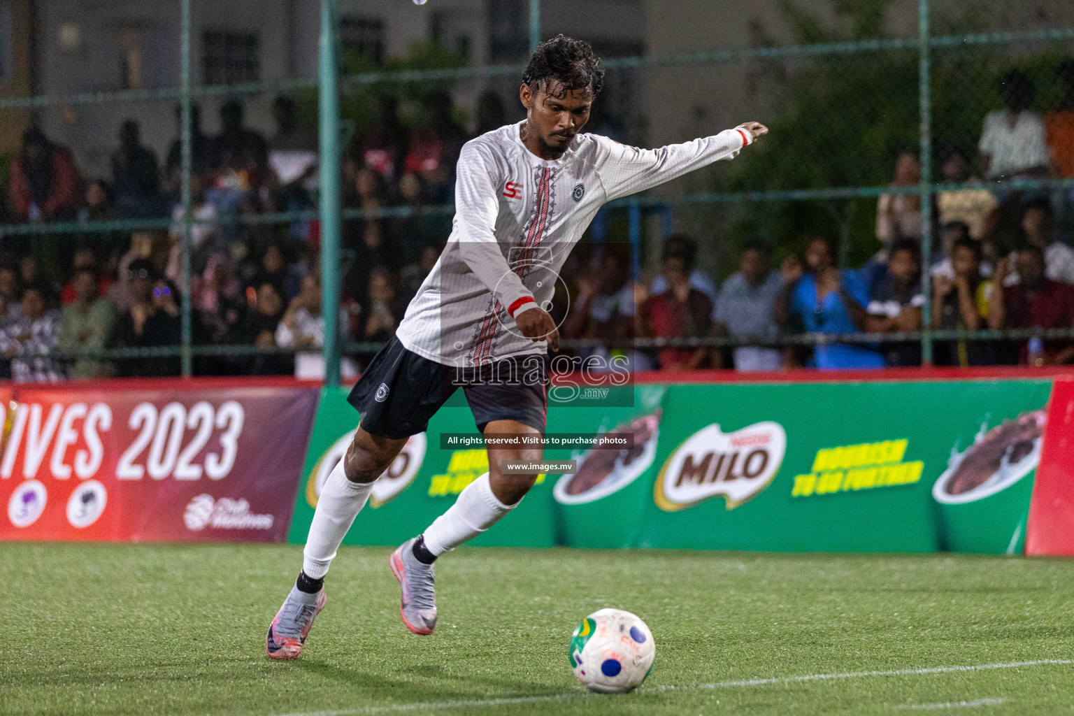 Aasandha vs Prisons RC in Club Maldives Cup 2023 held in Hulhumale, Maldives, on Monday, 17th July 2023 Photos: Nausham Waheed / images.mv