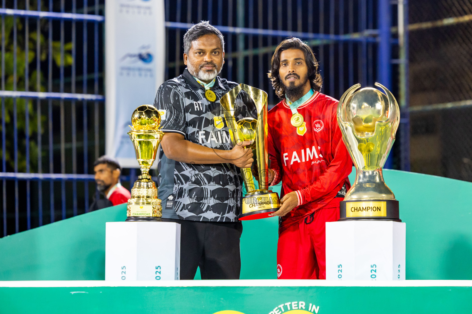 Closing Ceremony of Better in Baa Futsal Fiesta 2025 held in B. Eydhafushi, Maldives on Monday, 17th November 2025. Photos: Nausham Waheed / images.mv