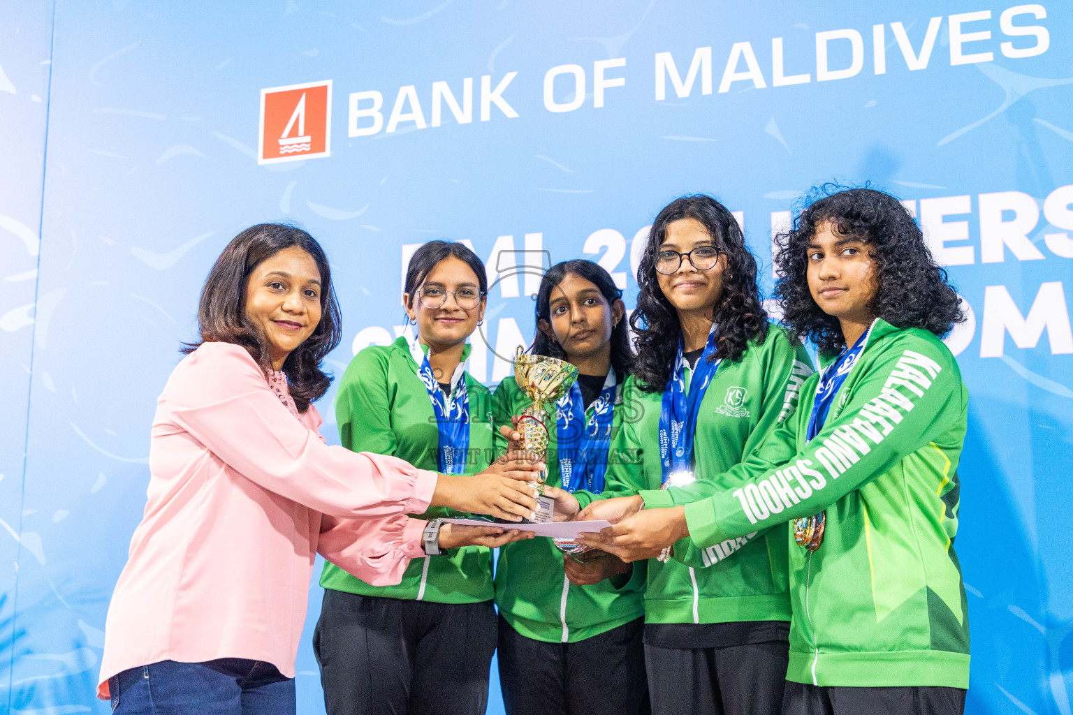 Closing ceremony of BML 20th Inter-School Swimming Competition was held in Hulhumale' Swimming Complex on Saturday, 19th October 2024. 
Photos: Ismail Thoriq