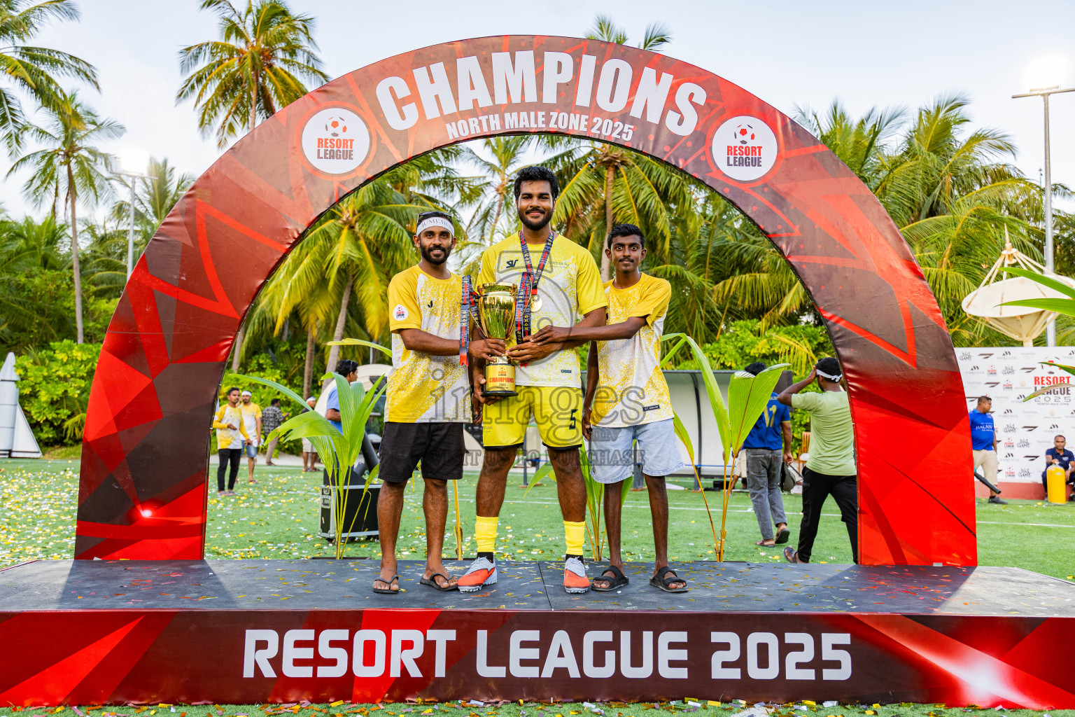 Jumeirah vs Varu in Final of Resort League 2025 (North Male Zone) was held on Saturday, 27th September 2025 in One And Only Reethi Rah Maldives Resort, Photos: Areef Adam / images.mv