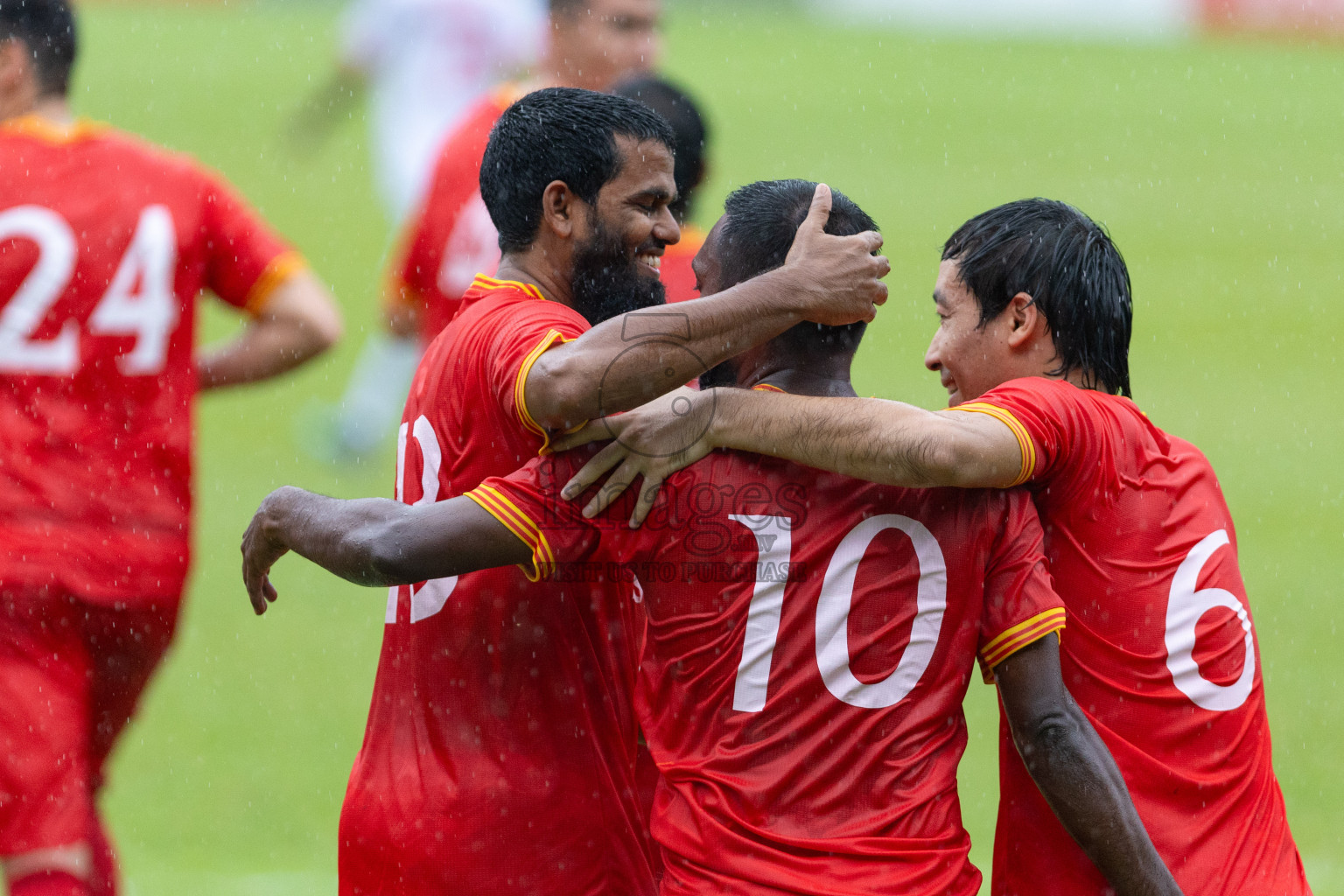 Victory Sports Club vs Lorenzo S.C in Second Division 2023 in Male' Maldives on Wednesday, 10thy January 2023. Photos: Nausham Waheed / images.mv