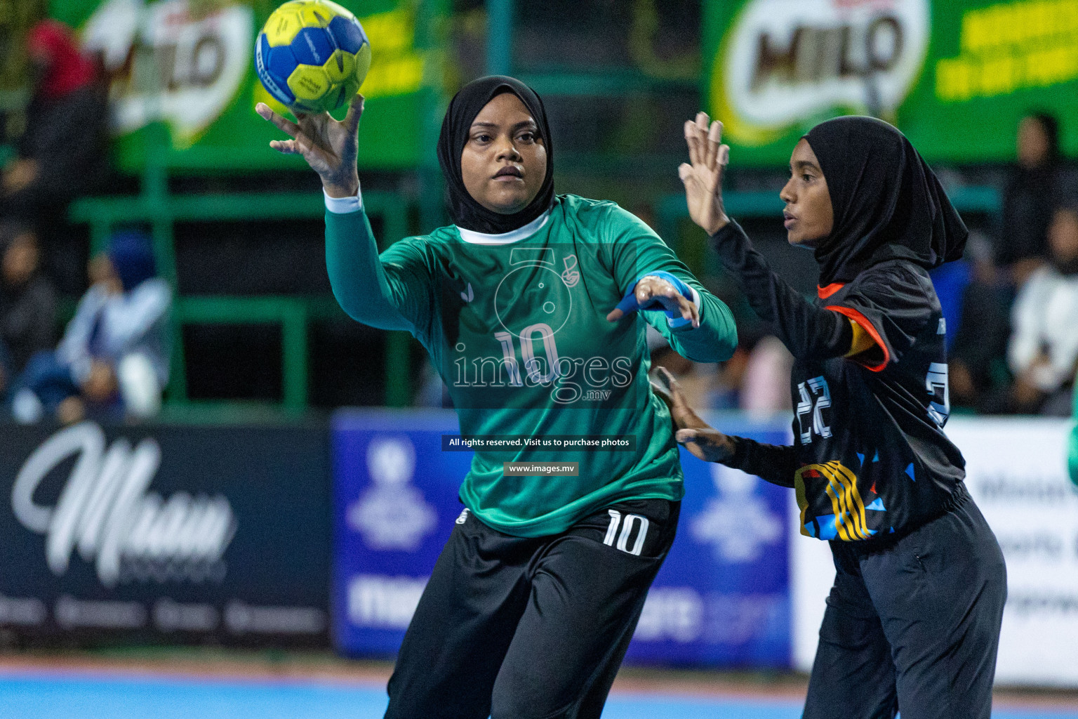 Day 1 of 7th Inter-Office/Company Handball Tournament 2023, held in Handball ground, Male', Maldives on Friday, 16th September 2023 Photos: Nausham Waheed/ Images.mv