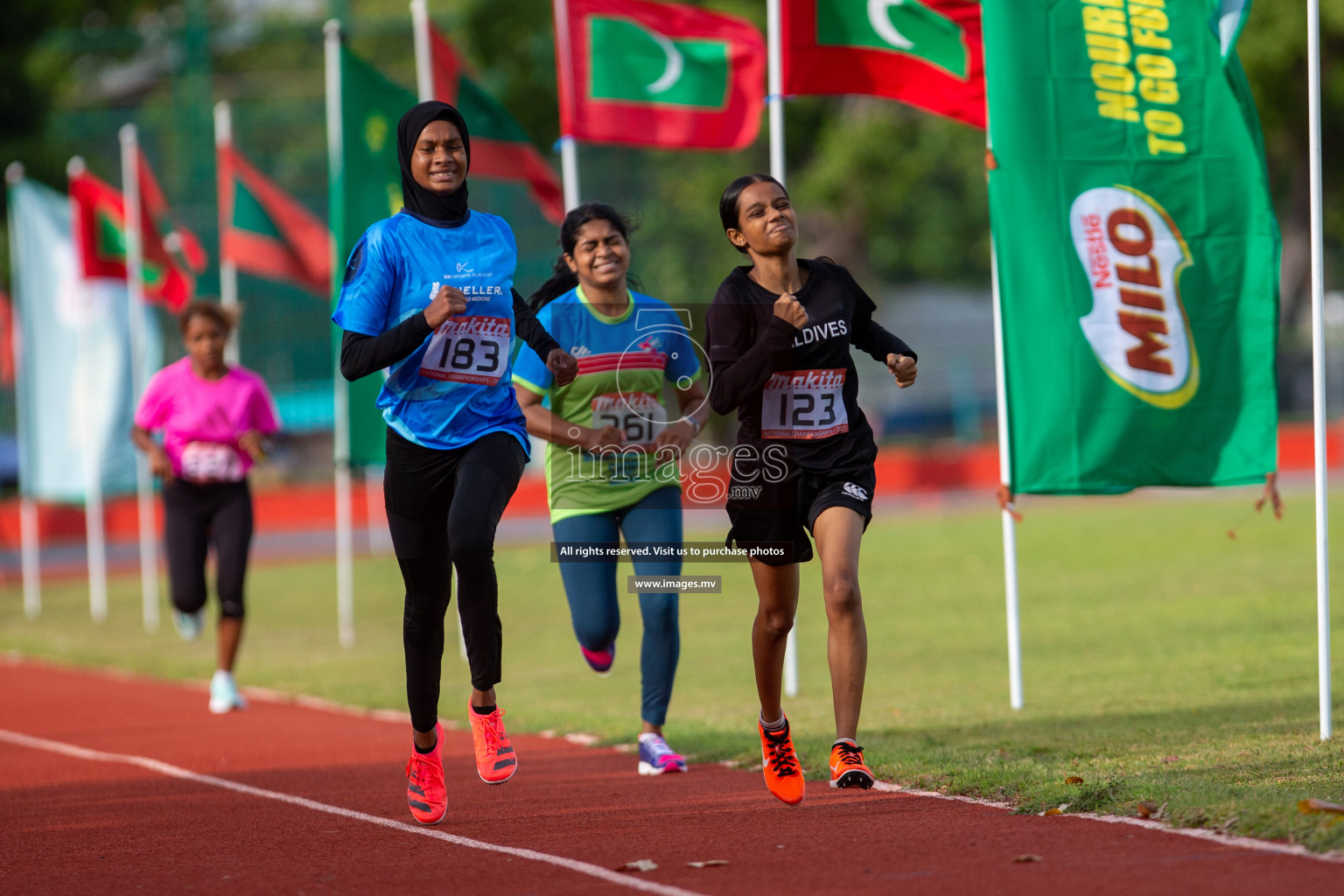 Day 1 from 30th National Athletics Championship 2021 held from 18 - 20 November 2021 in Ekuveni Synthetic Track