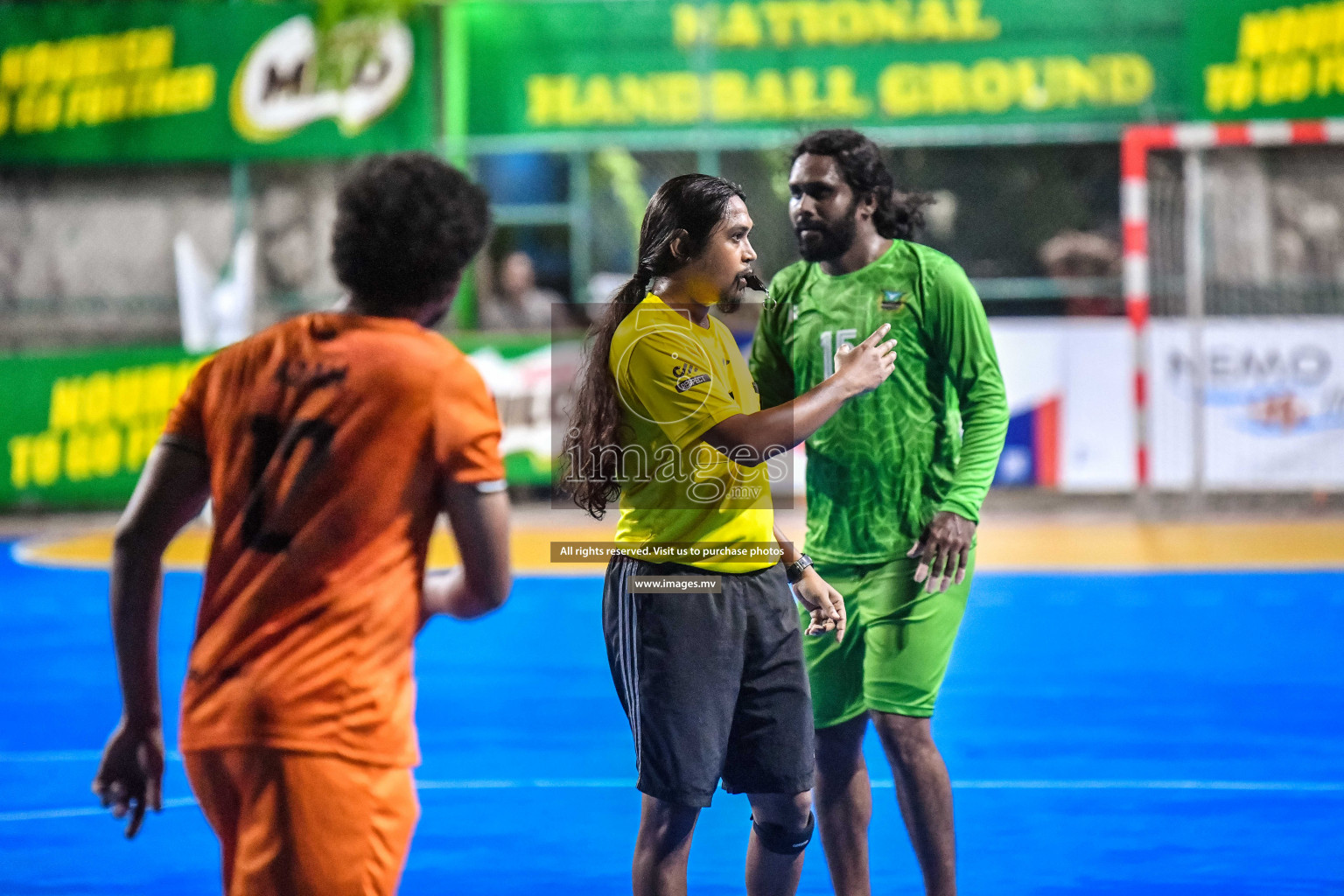 Final of Milo 6th Inter Office Handball Tournament 2022 - Photos by Nausham Waheed