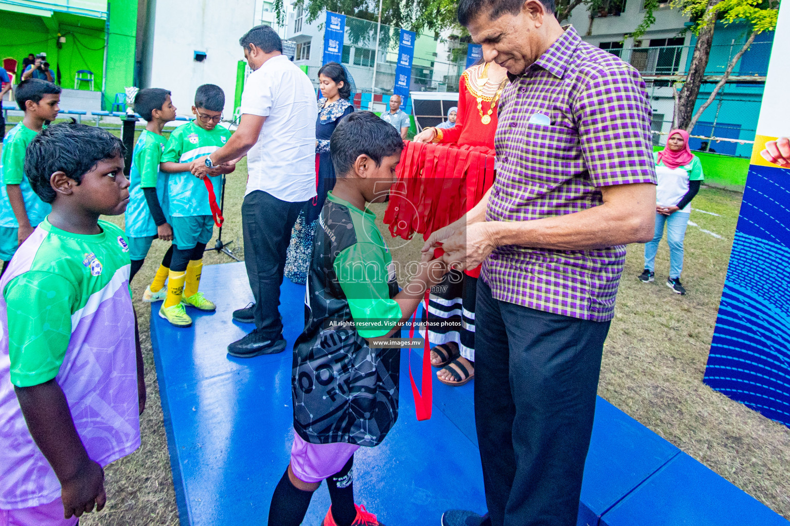 Day 4 of Milo Kids Football Fiesta 2022 was held in Male', Maldives on 22nd October 2022. Photos:Hassan Simah / images.mv