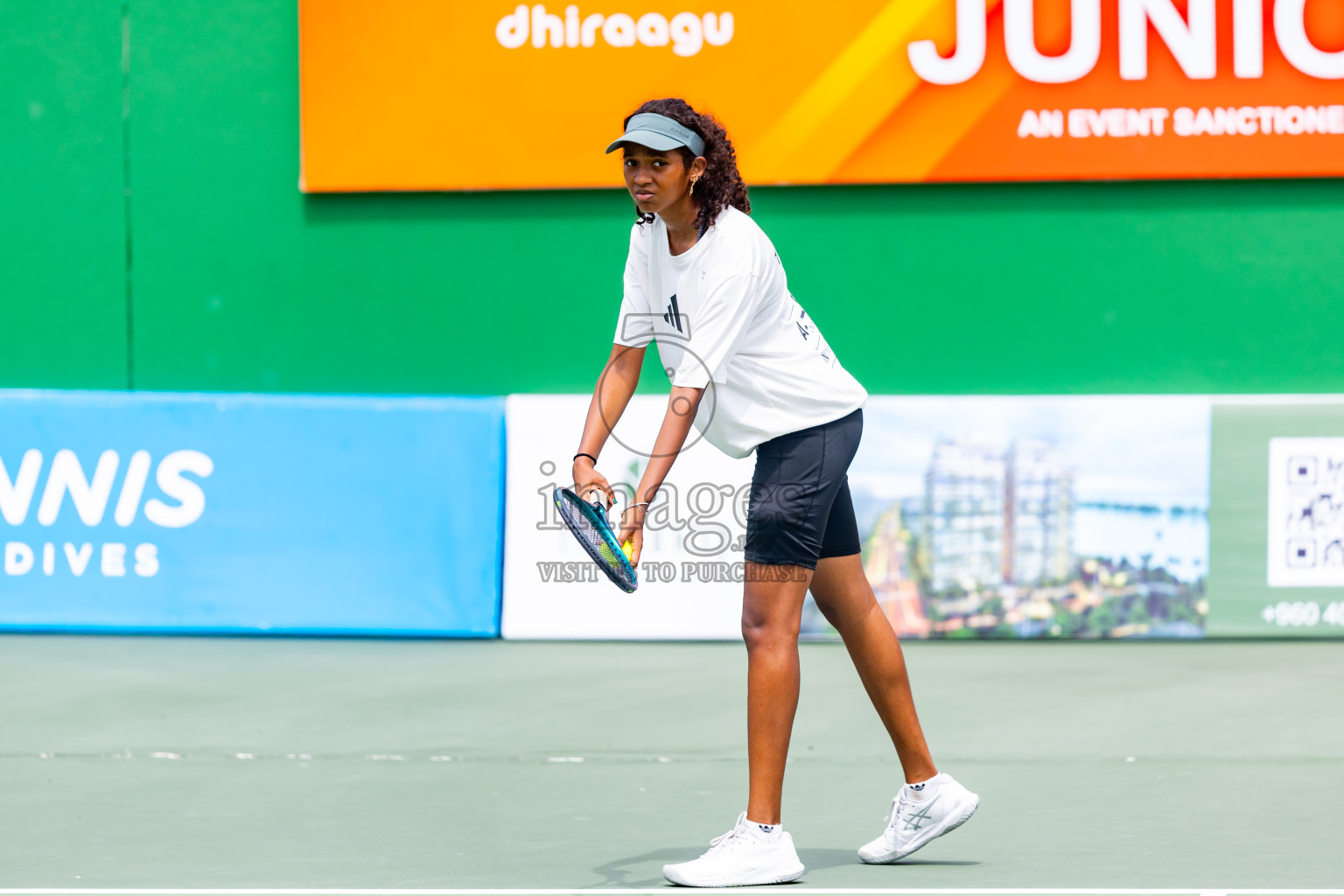 Day 5 of ATF Maldives Junior Open Tennis was held in Male' Tennis Court, Male', Maldives on Monday, 16th December 2024. Photos: Nausham Waheed/ images.mv