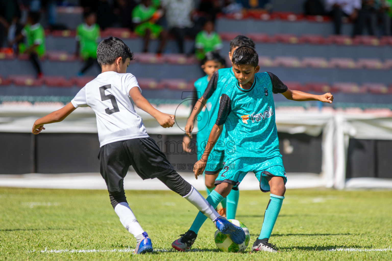 Day 1 of Under 10 MILO Academy Championship 2024 was held at National Stadium in Male', Maldives on Friday, 26th April 2024. Photos: Mohamed Mahfooz Moosa / images.mv