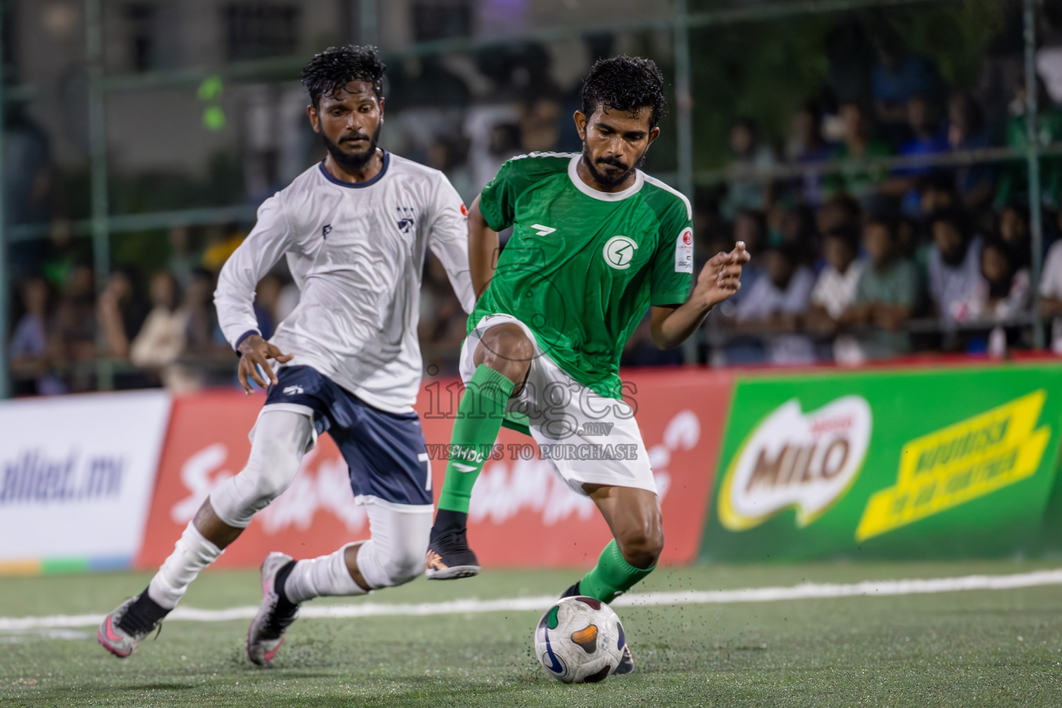 HDC vs MACL in Round of 16 of Club Maldives Cup 2024 held in Rehendi Futsal Ground, Hulhumale', Maldives on Monday, 7th October 2024. Photos: Ismail Thoriq / images.mv