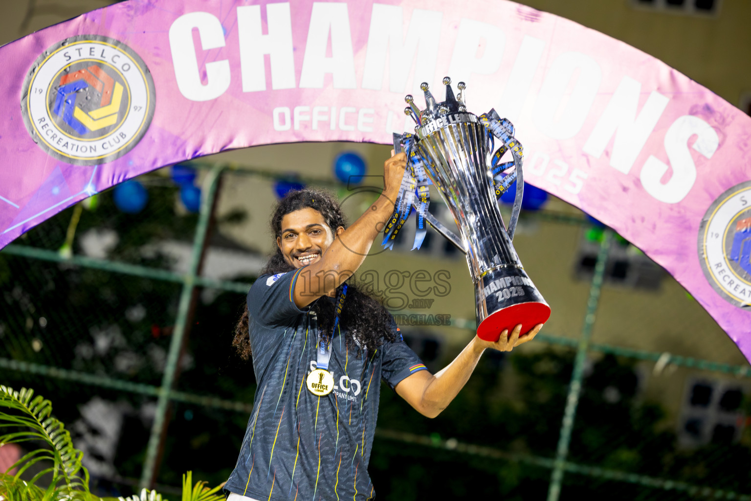 Police Club vs STELCO RC in the Final of Office League 2025 was held on Friday, 9th May 2025 in Hulhumale', Maldives. Photos: Ismail Thoriq / images.mv
