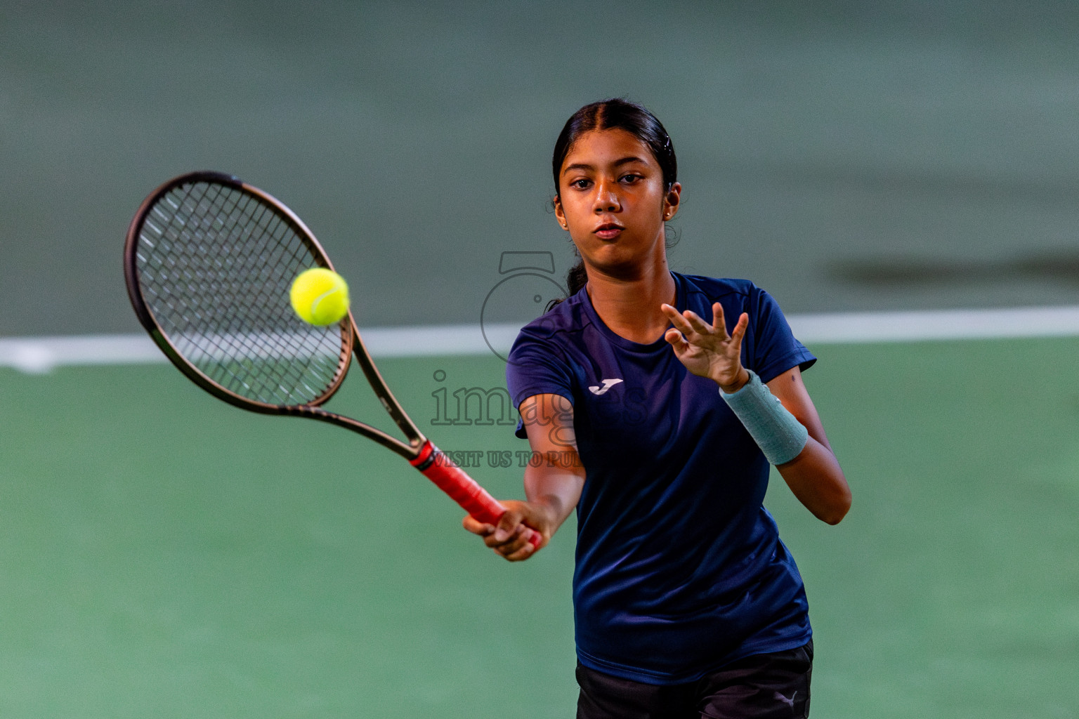 Day 2 of ATF Maldives Junior Open Tennis was held in Male' Tennis Court, Male', Maldives on Tuesday, 10th December 2024. Photos: Nausham Waheed / images.mv