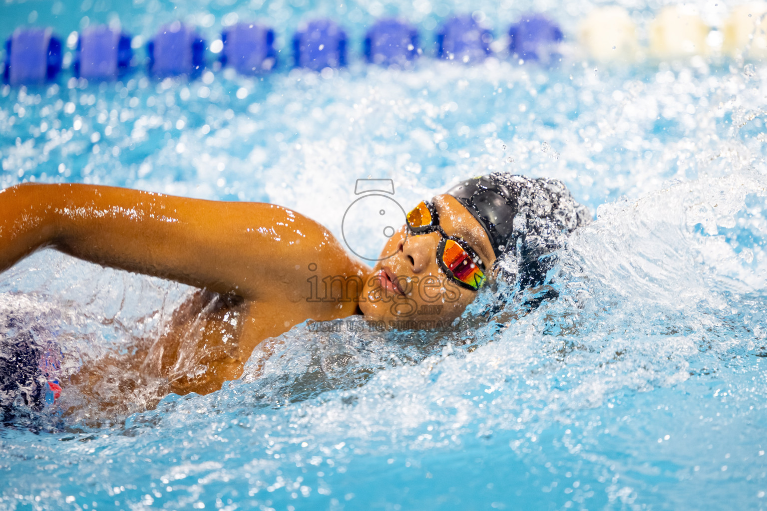 Day 4 of BML 21st Interschool Swimming Competition 2025 was held in Hulhumale' Swimming Pool, Hulhumale', Maldives on Tuesday, 14th October 2025. Photos: Mohamed Mahfooz Moosa / images.mv