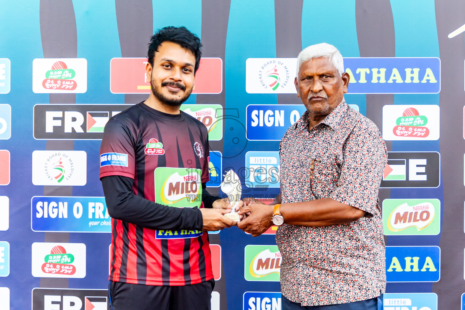 Final of the Office Tournament of Milo Ramadan Cricket Carnival held on 29th March 2024, in Ekuveni Cricket Grounds, Male', Maldives. Photos: Nausham Waheed / Images.mv