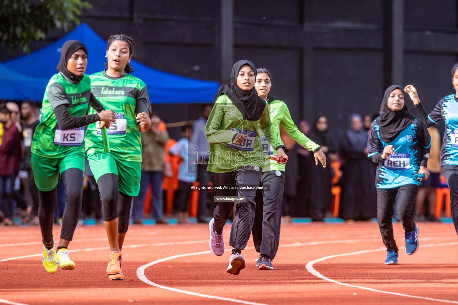 Day 3 of Inter-School Athletics Championship held in Male', Maldives on 25th May 2022. Photos by: Nausham Waheed / images.mv