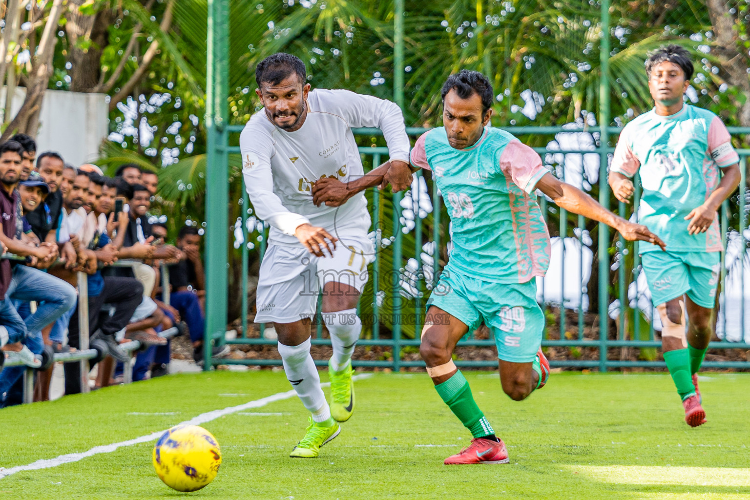 Conrad Maldives vs Joali Maldives in the Final of Resort Super League 2025 was held on Wednesday, 5th November 2025 in Jumeirah Olhaheli Island Maldives, Photos: Areef Adam / images.mv