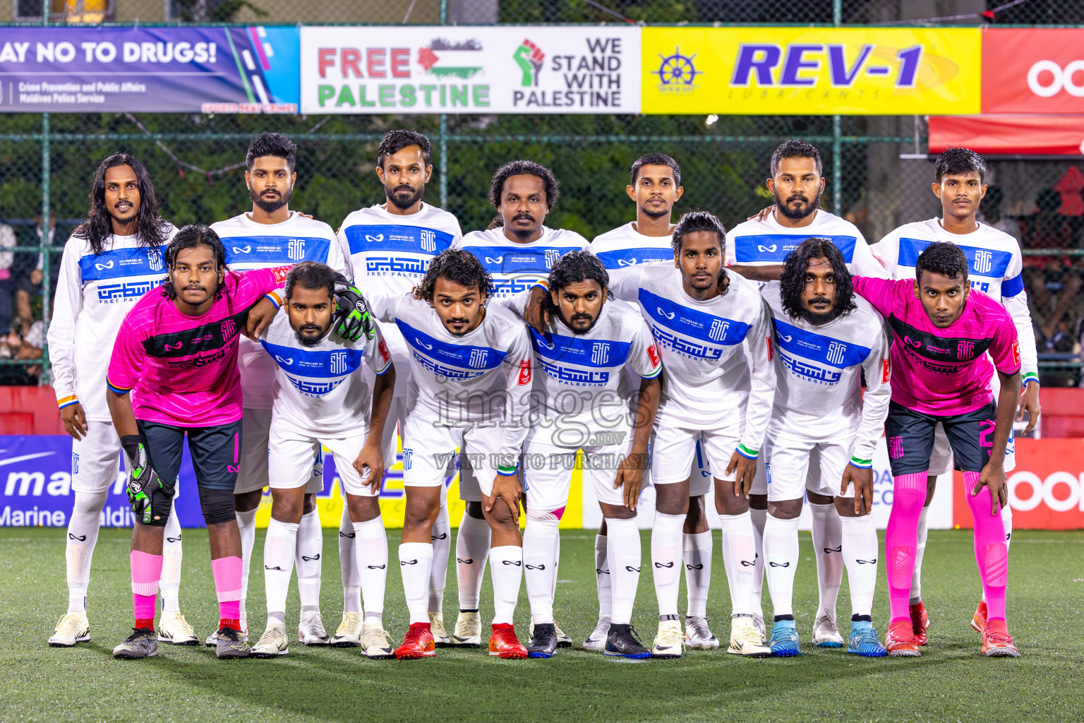 S Feydhoo vs S Hithadhoo in Day 26 of Golden Futsal Challenge 2024 was held on Friday , 9th February 2024 in Hulhumale', Maldives
Photos: Ismail Thoriq / images.mv