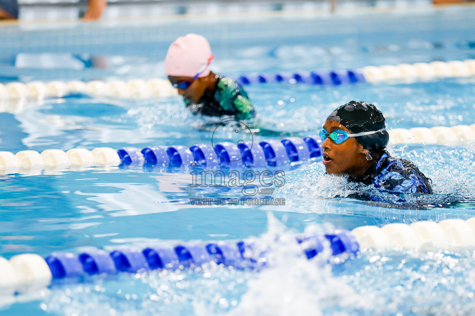 Day 1 of BML 6th National Kids Swimming Kids Festival 2025 held in Hulhumale', Maldives on Monday, 3rd November 2024. Photos: Hassan Simah / images.mv
