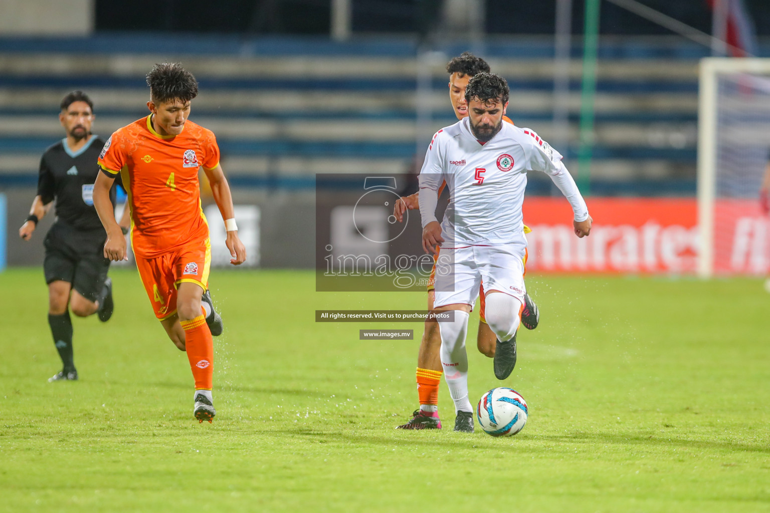 Bhutan vs Lebanon in SAFF Championship 2023 held in Sree Kanteerava Stadium, Bengaluru, India, on Sunday, 25th June 2023. Photos: Nausham Waheed, Hassan Simah / images.mv