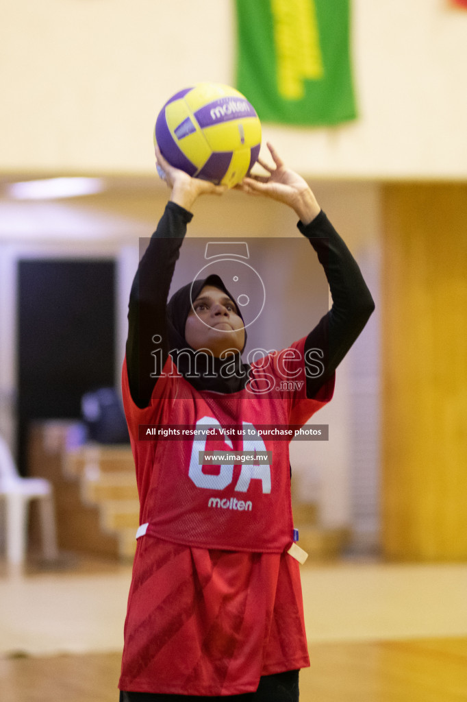 Milo National Netball Tournament 1st December 2021 at Social Center Indoor Court, Male, Maldives. Photos: Maanish/ Images Mv