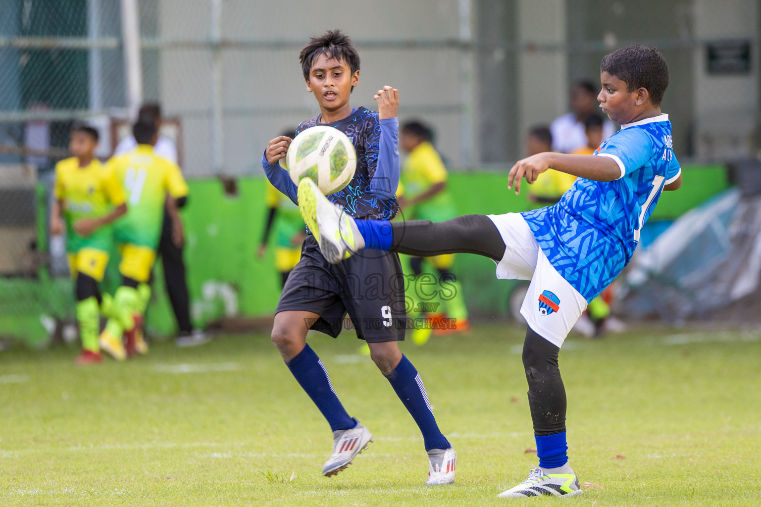 Day 1 of MILO Kids 7s Weekend 2024 held in Male, Maldives on Thursday, 17th October 2024. Photos: Shuu / images.mv