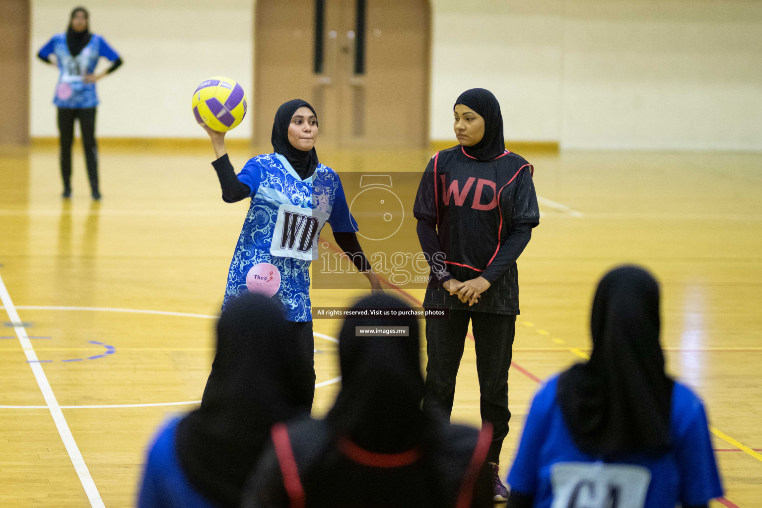 Milo National Netball Tournament 29th November 2021 at Social Center Indoor Court, Male, Maldives. Photos: Maanish/ Images Mv