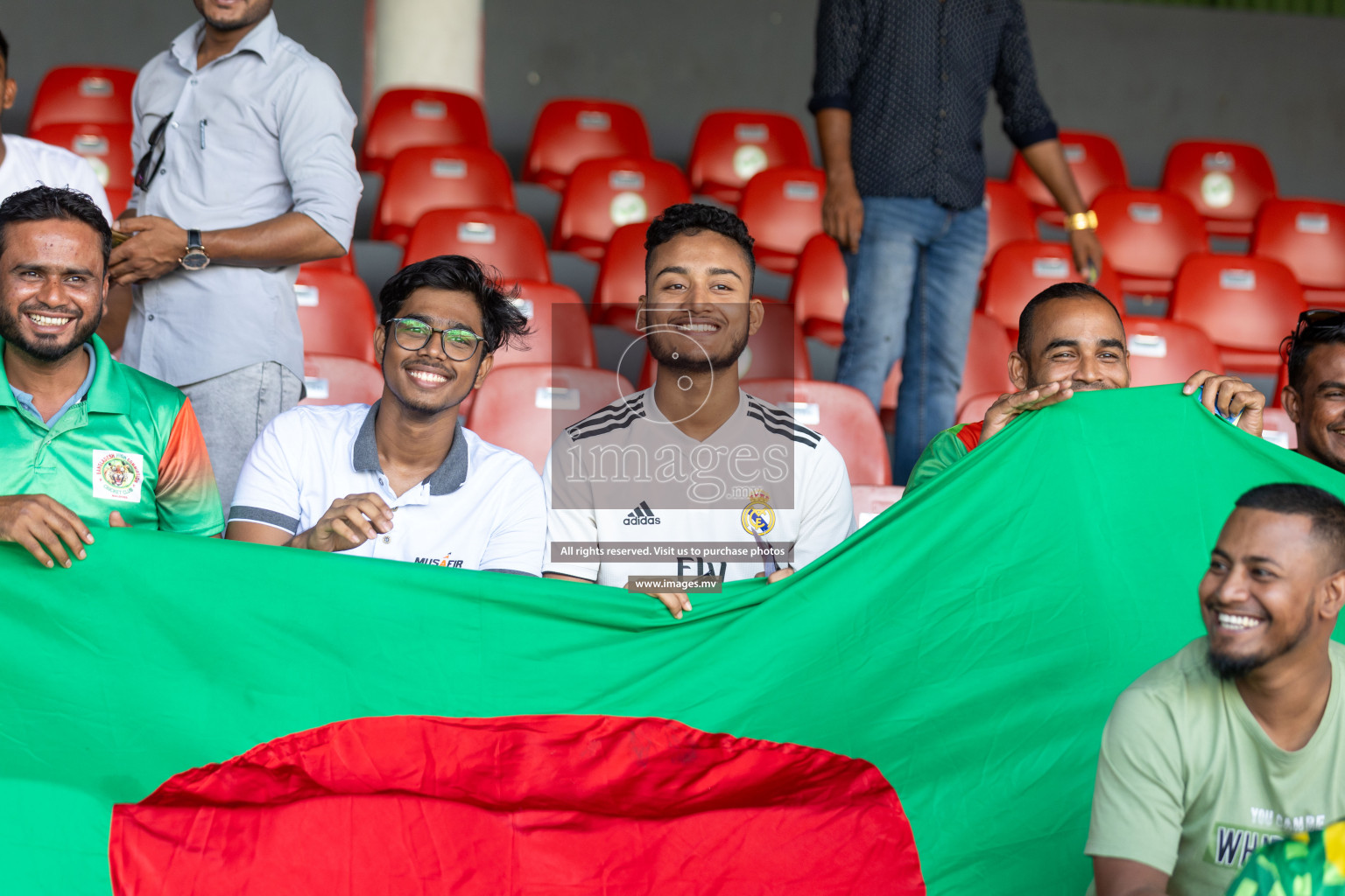 FIFA World Cup 2026 Qualifiers Round 1 home match vs Bangladesh held in the National Stadium, Male, Maldives, on Thursday 12th October 2023. Photos: Nausham Waheed / Images.mv