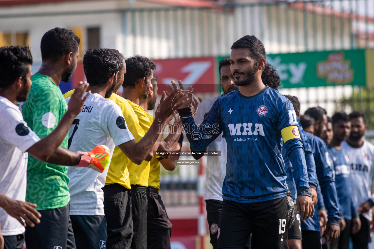 SH. Maroshi vs SH. Kanditheem in Day 7 of Golden Futsal Challenge 2023 on 11 February 2023 in Hulhumale, Male, Maldives