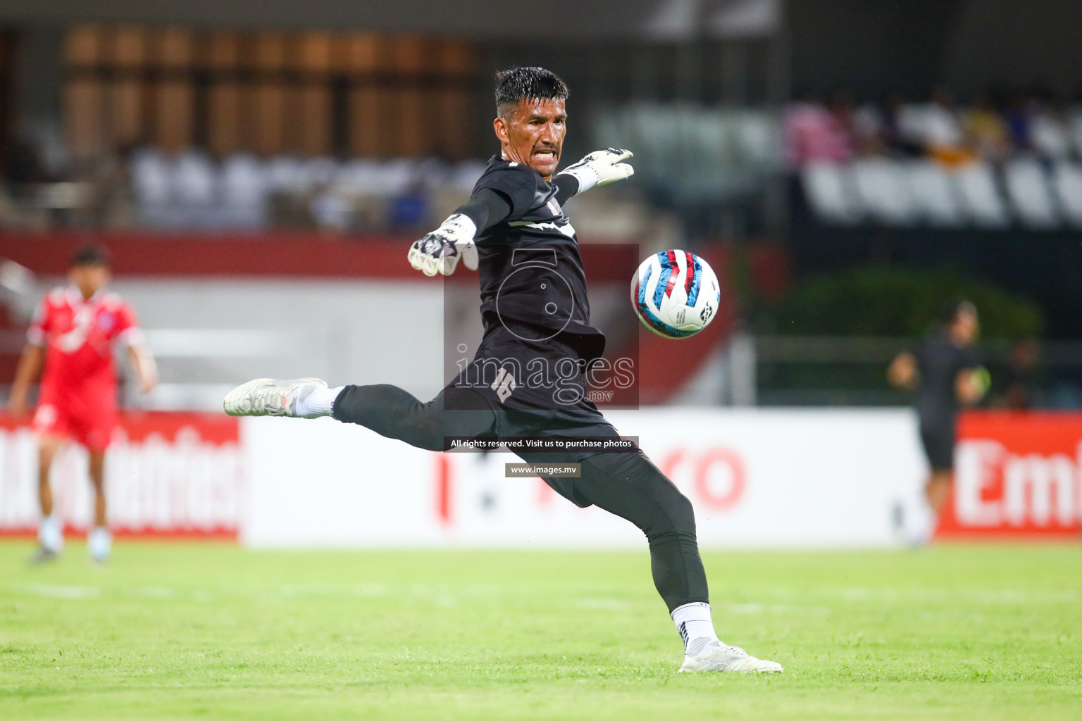 Nepal vs India in SAFF Championship 2023 held in Sree Kanteerava Stadium, Bengaluru, India, on Saturday, 24th June 2023. Photos: Hassan Simah / images.mv